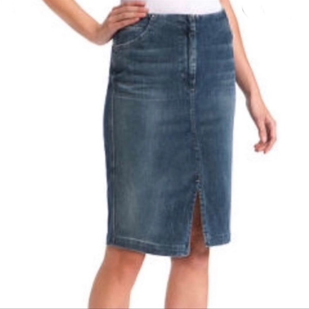 𝅺CITIZENS of Humanity Sophia Stretch Denim Skirt 28
